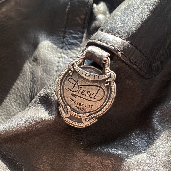 Diesel leather motorcycle jacket - Picture 6 of 6